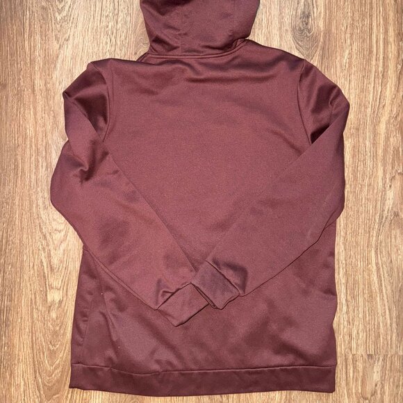 Nike Maroon Dri-Fit Hoodie (Large) - Picture 6 of 6